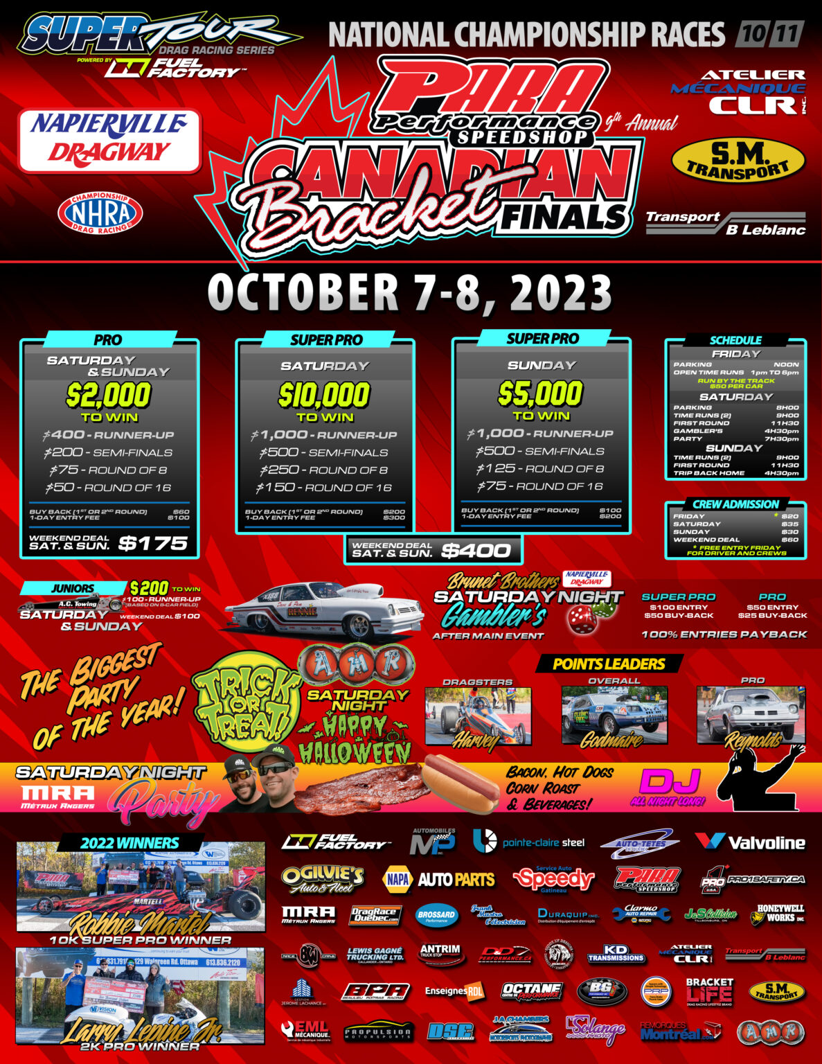 2023 Canadian Bracket Finals Bracket Super Tour